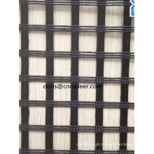 Fabricante Poliéster Revestimento Warp-Knitted PVC Geogrid